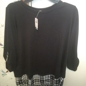 Faith And Joy By Monteau long sleeve shirt size L